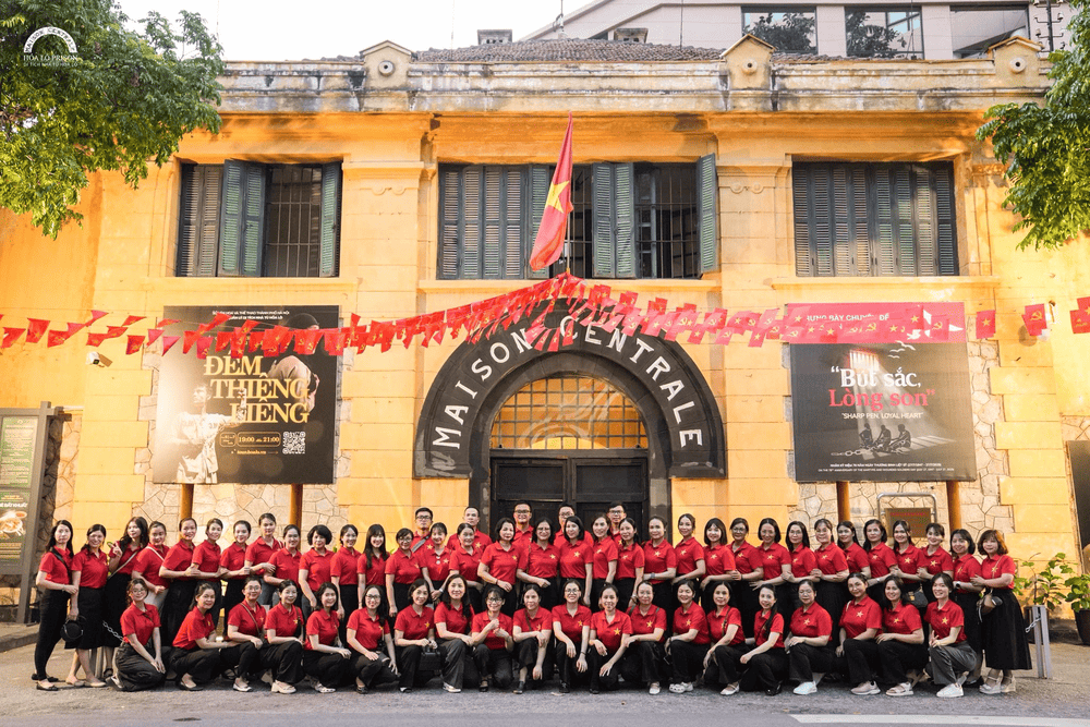 The entrance of Hoa Lo Prison, a historic site reflecting Vietnam’s colonial past and wartime resilience (Source: Di tích Nhà tù Hỏa Lò - Hoa Lo Prison Relic)